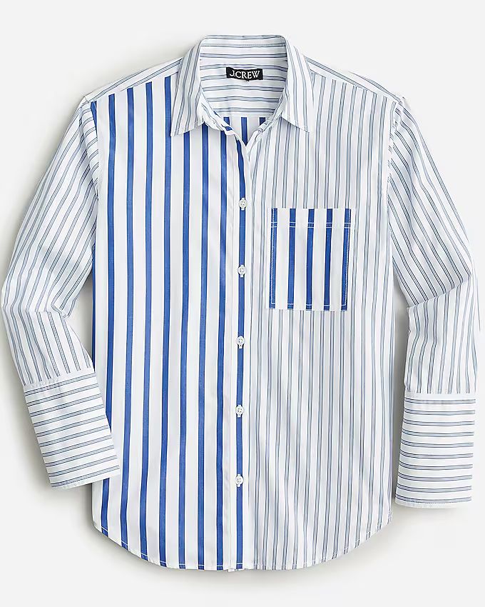 Garçon shirt in cocktail stripe cotton poplin | J.Crew US