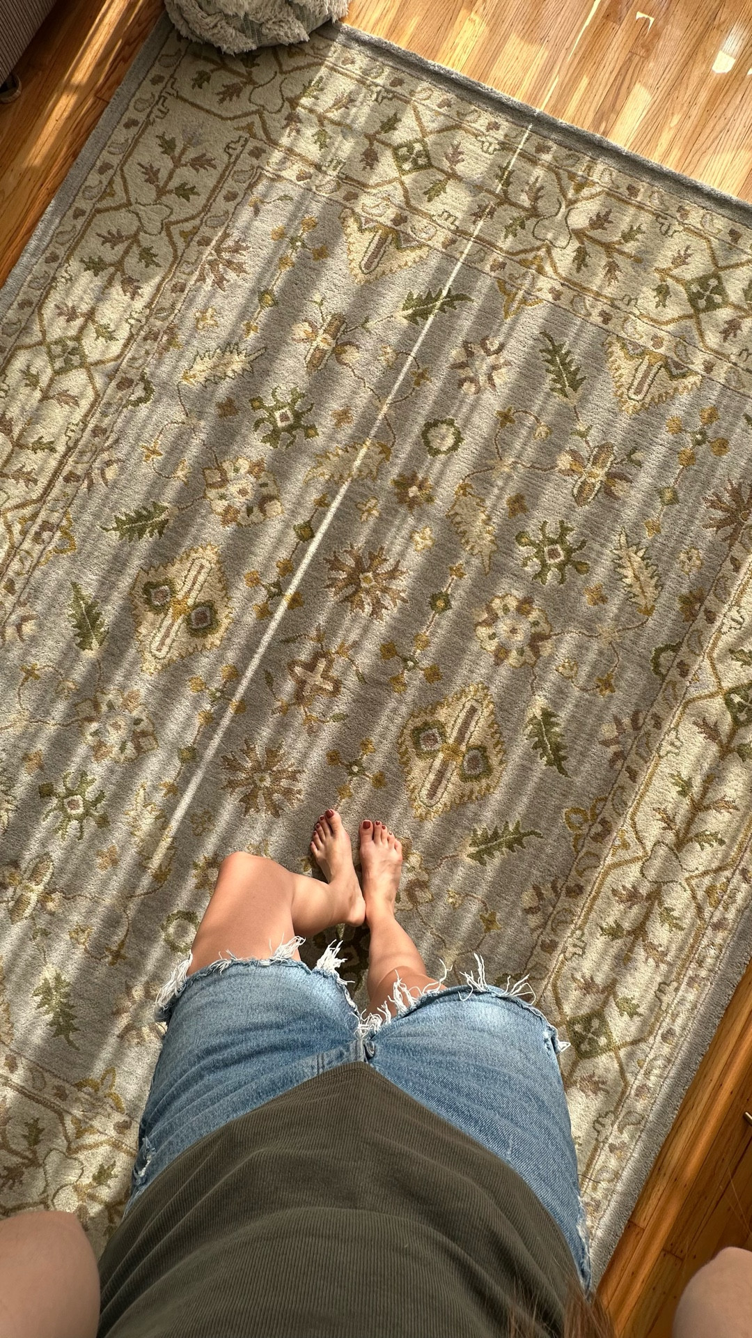 Beautiful wool and cotton rug vintage rug. This 8x10 rug is 66% off right now 🤯 absolute steal!

#LTKFallSale #LTKSaleAlert #LTKHome