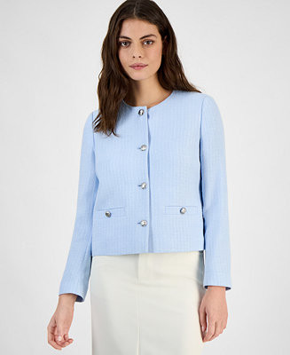Bar III Women's Tweed Jacket, Exclusively at Macy's - Macy's | Macy's