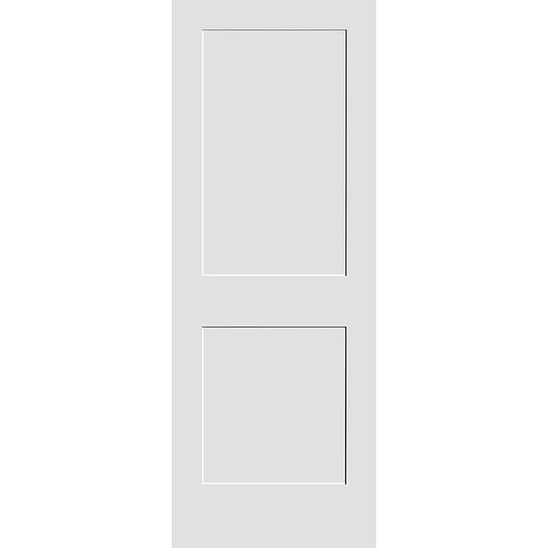Paneled Wood Primed Interior Shaker Standard Door | Wayfair North America