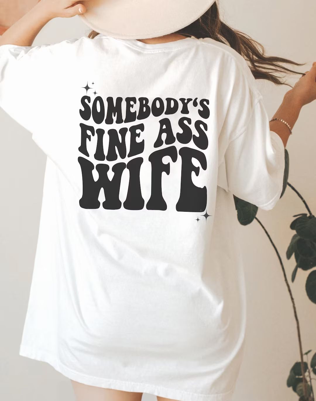 Somebody's Fine Ass Wife Shirt Wifey Shirt Retro Bride - Etsy | Etsy (US)