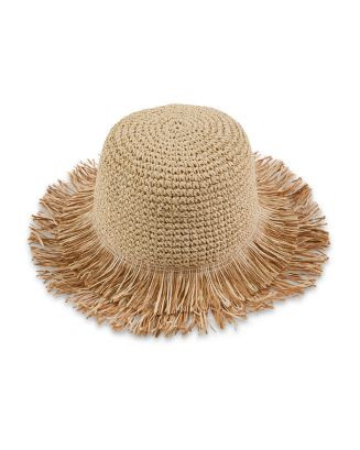 Eugenia Kim Joni Fringed Crochet Packable Bucket Hat | Bloomingdale's Jewelry & Accessories | Bloomingdale's (AU)