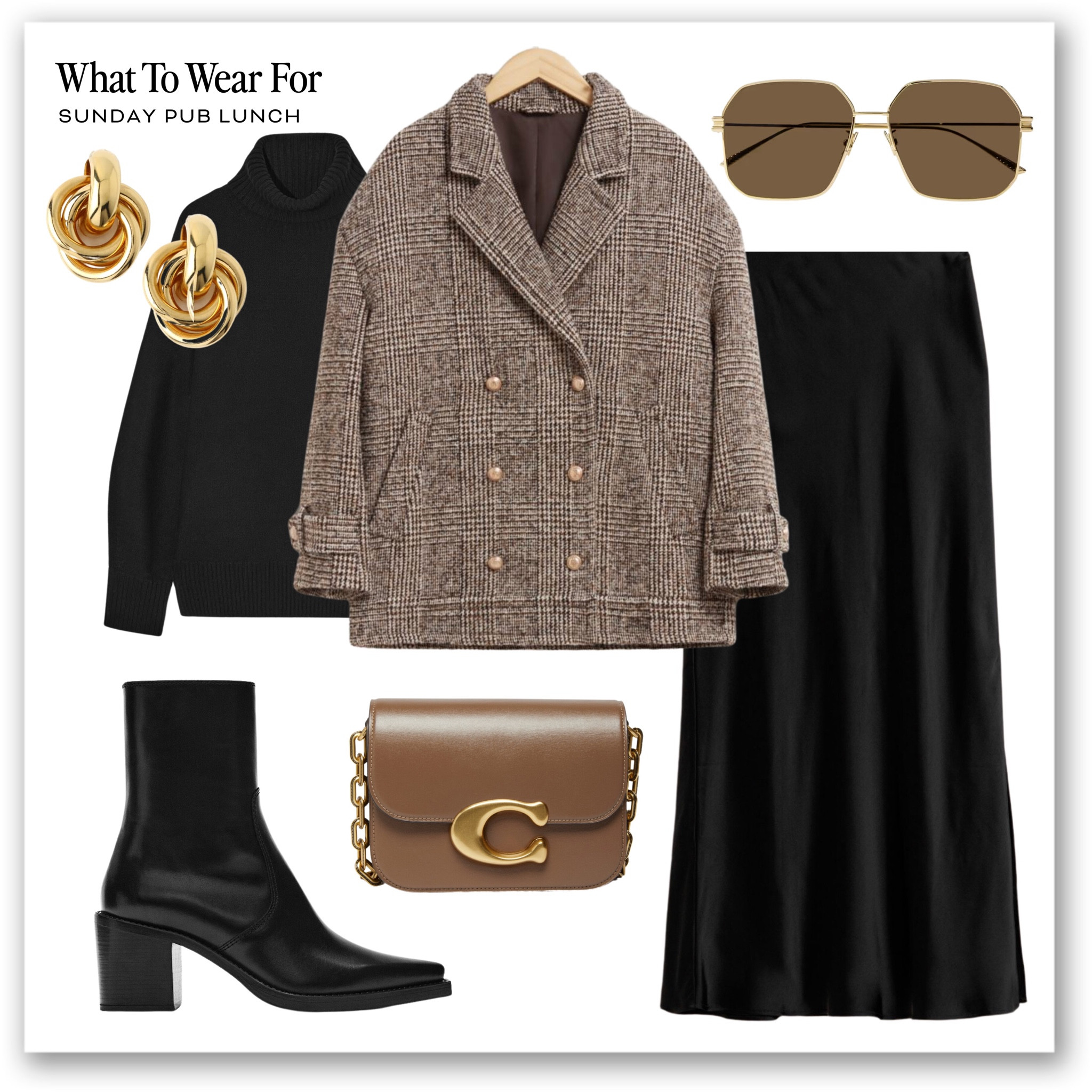 Styling a satin midi skirt for autumn 🍂 

#LTKeurope #LTKSeasonal #LTKstyletip
