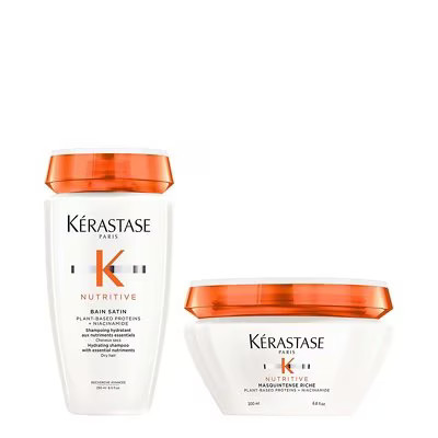 KÉRASTASE Nutritive Shampoo and Hair Mask Duo for Dry Hair | Sephora UK