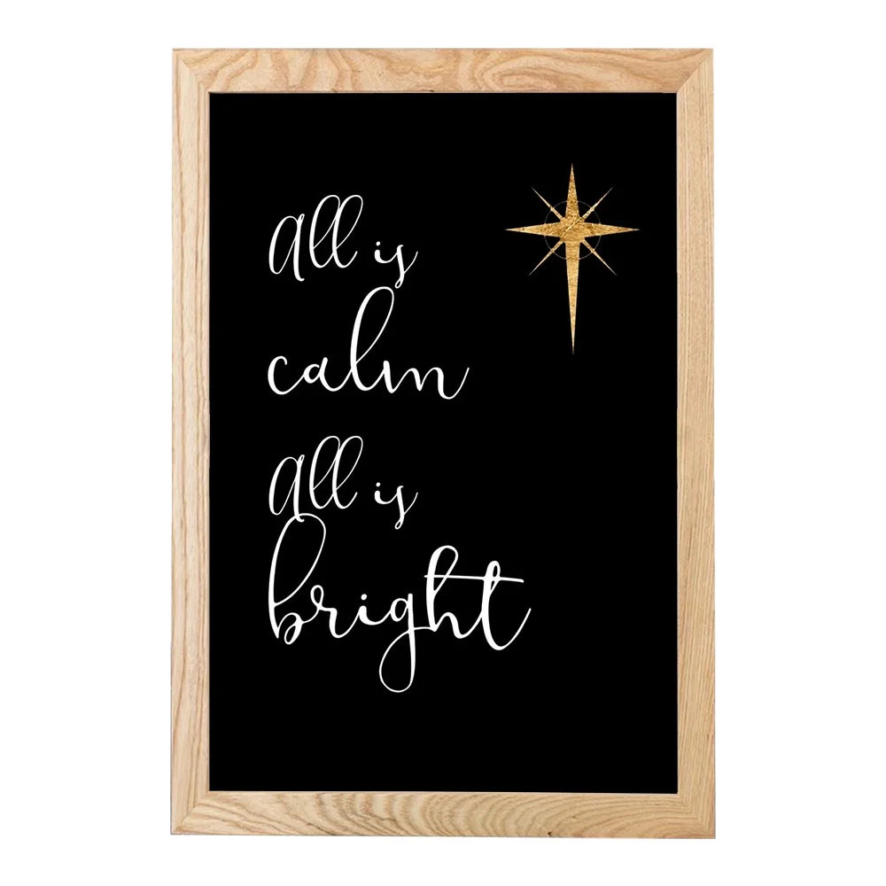 My Texas House - Blessed Christmas Framed Print Wall Art - 16x24 - Walmart.com | Walmart (US)