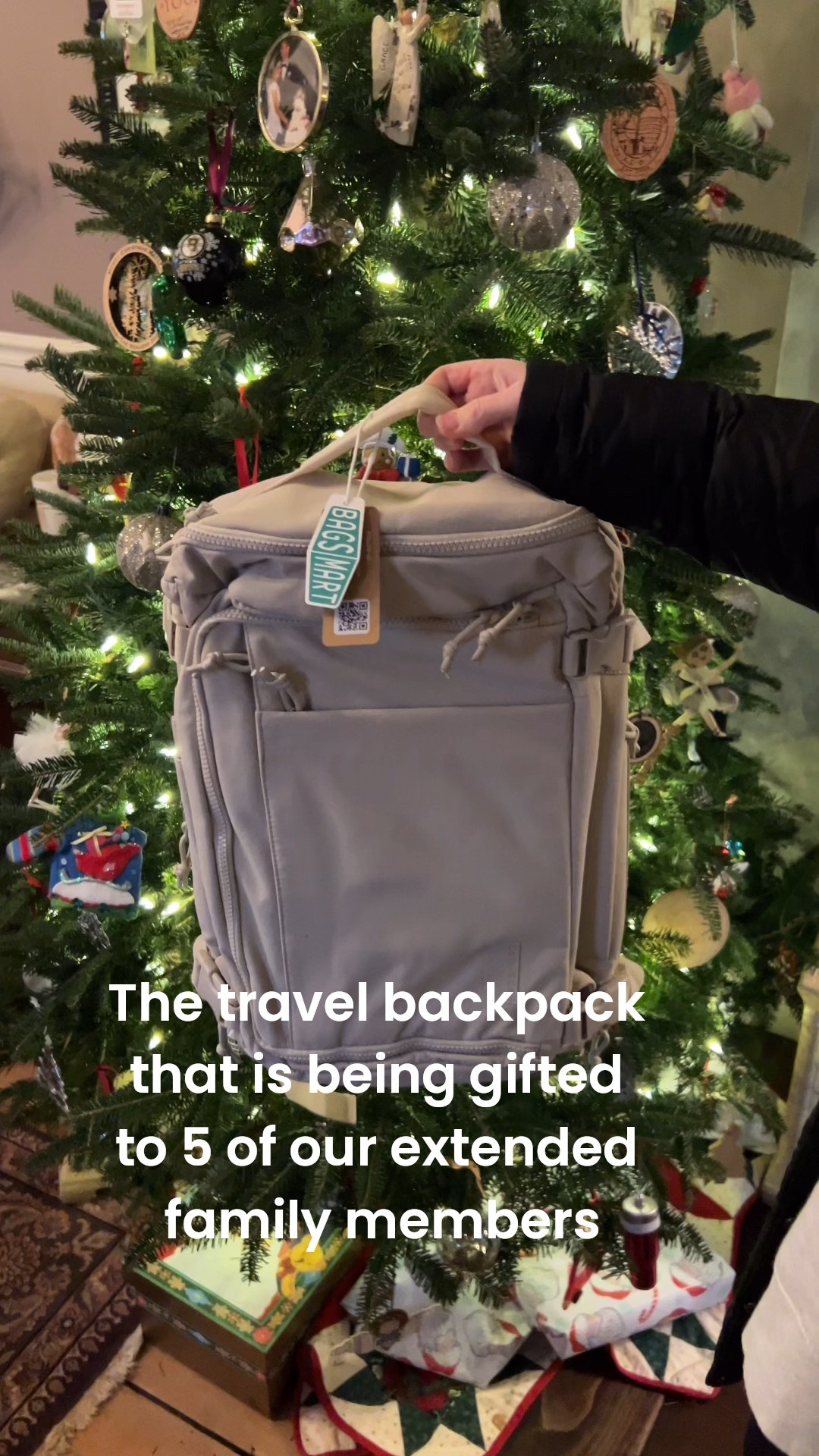 My daughter asked for this travel backpack for Christmas.  It is the one bag she is going to bring to Peru with her next week.  Her grandmother then decided it was the perfect gift to give 4 other family members who also have the travel bug!  Convenient pockets for shoes with air holes , laptop, easy access pocket and luggage straps for clothes.  A suitcase and backpack in one! #travel #travelbackpack #smallsuitcase @kohls #pocketsforevwrything#LTKGiftGuide #LTKHoliday

#LTKTravel