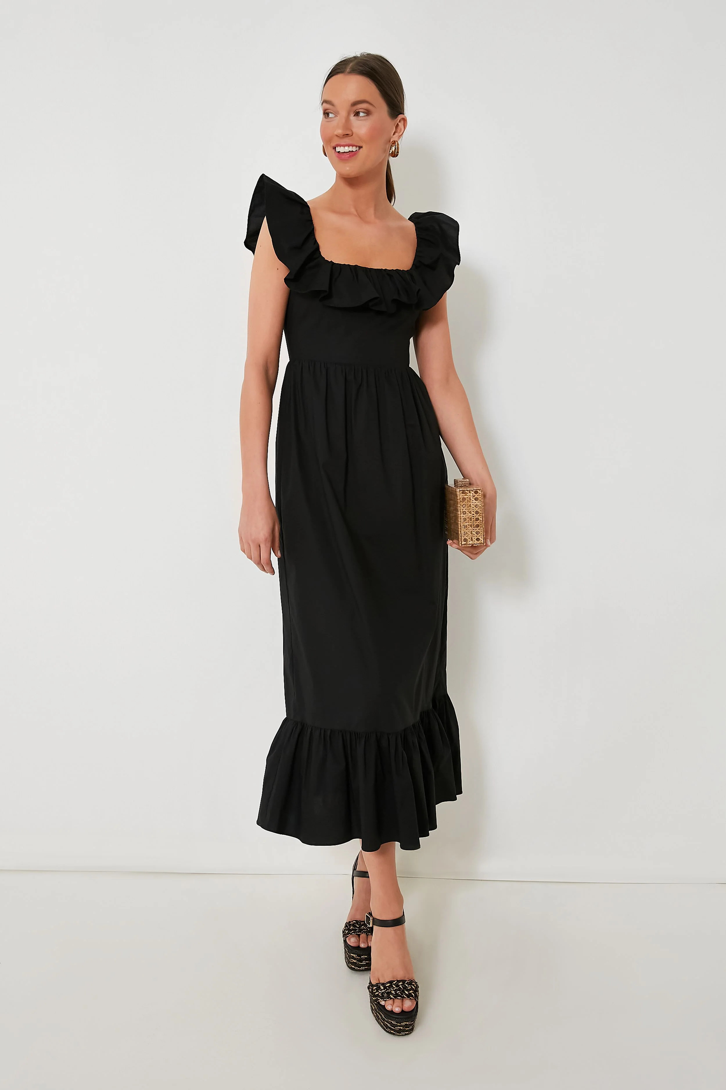 Black Mica Maxi Dress | Tuckernuck (US)