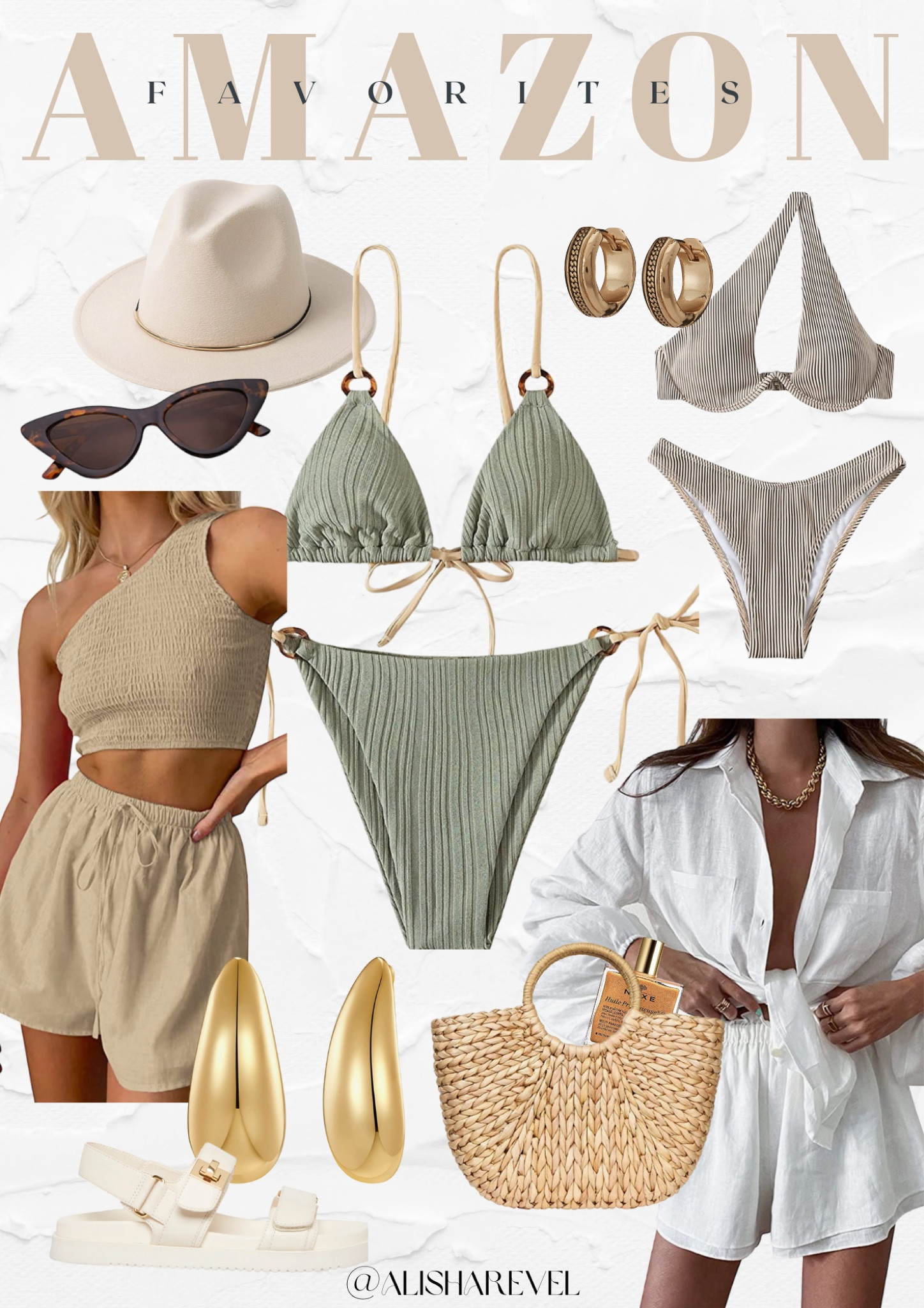 Beach favorite finds from amazon 
Summer is coming!
Amazon finds
Summer 2023
Summer inspo 

#LTKunder50 #LTKstyletip #LTKswim