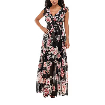Premier Amour Cap Sleeve Floral Maxi Dress | JCPenney