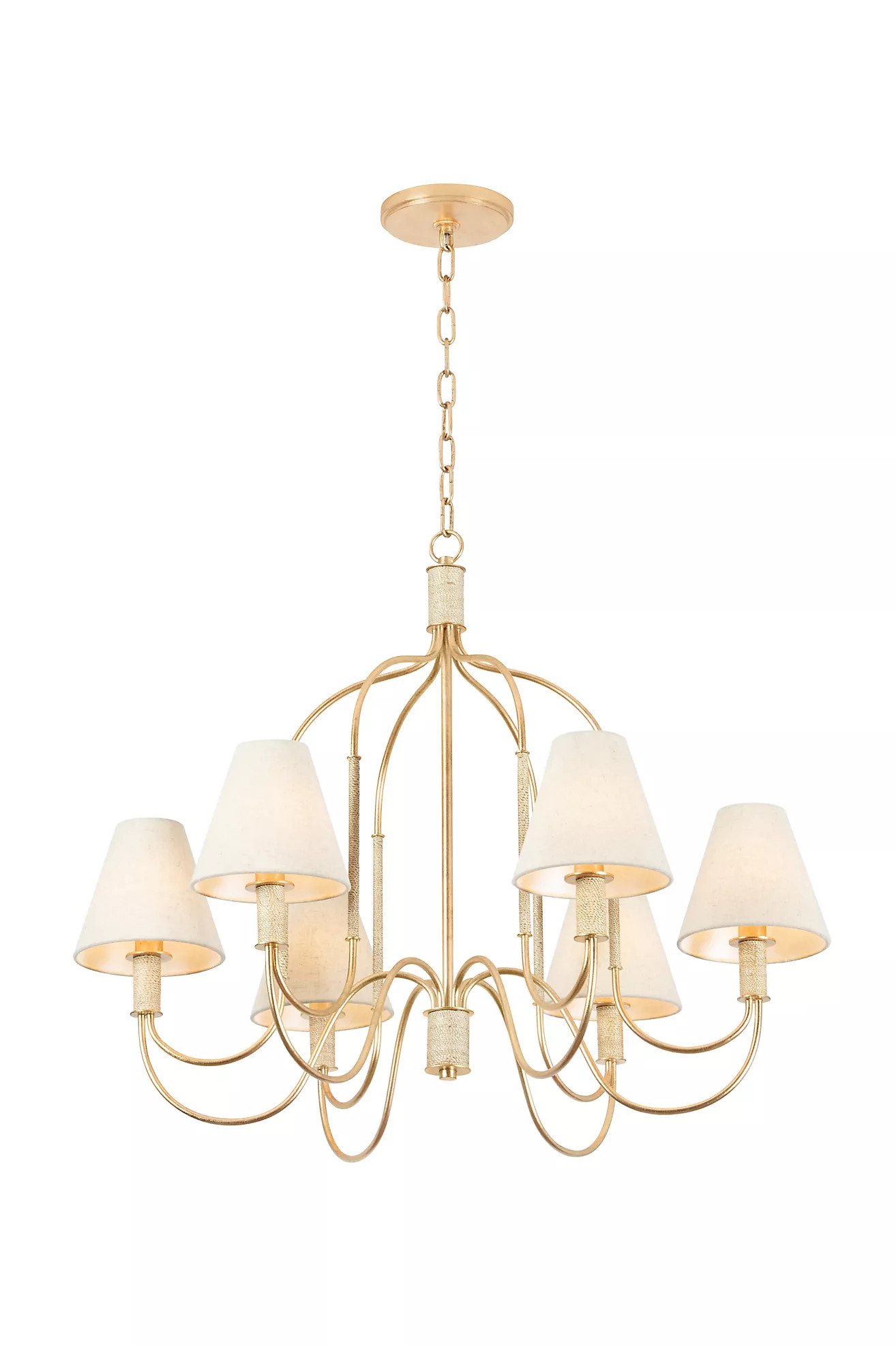 Warrensburg Metal Shaded Chandelier | Anthropologie (US)