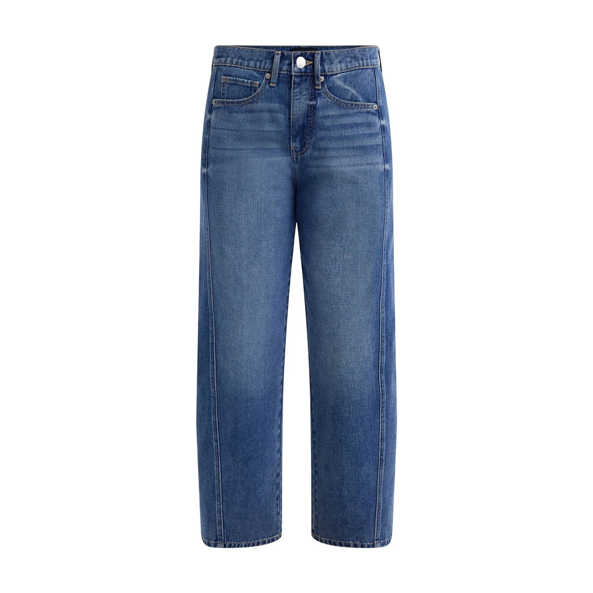 Free Assembly Women's Relaxed Barrel Ankle Jeans, 26.5” Inseam, Sizes 0-18 | Walmart (US)