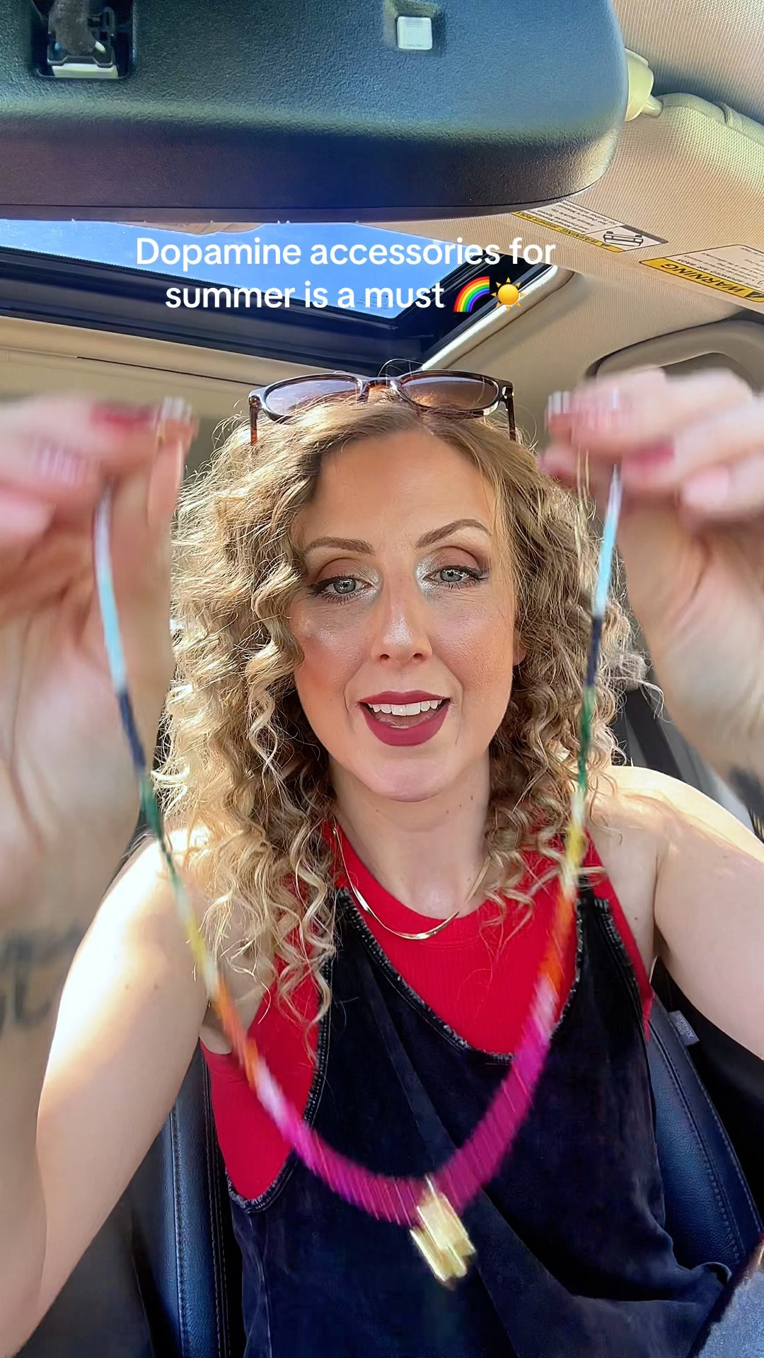 Dopamine necklace for summer 

#LTKBeauty #LTKootd #LTKMothersDay