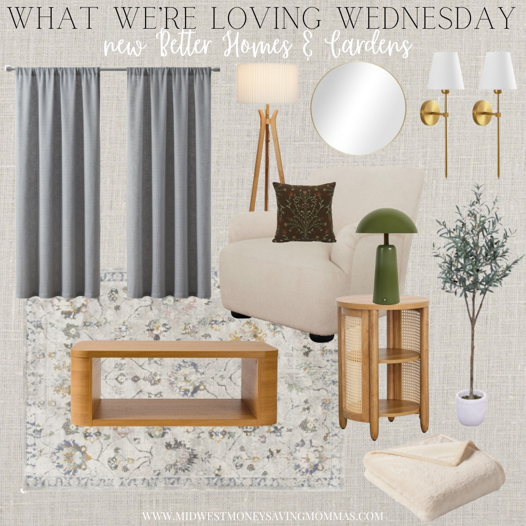 New better homes and gardens 😍 

What We’re Loving Wednesday

Spring home decor  living room furniture coffee table  curtains  wall sconces  accent chair  lamps 

#LTKSeasonal #LTKHome
