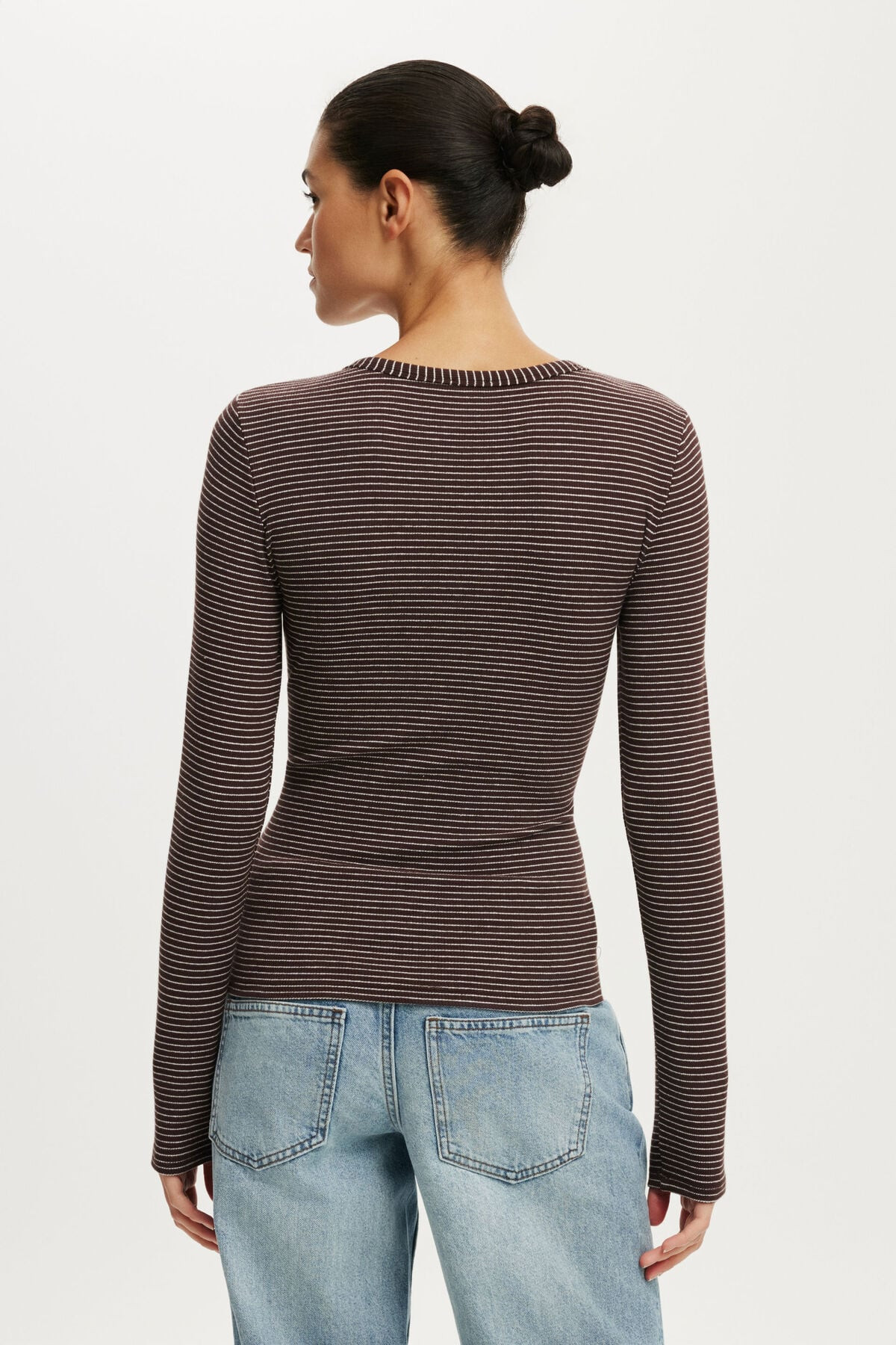Blake Rib Henley Long Sleeve | Cotton On (US)