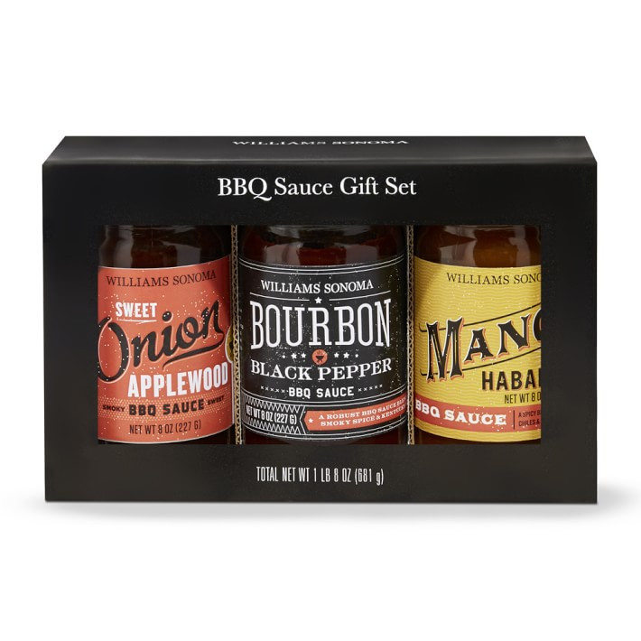 Williams Sonoma BBQ Sauce Gift Set, Sweet, Spicy & Smoky | Williams-Sonoma