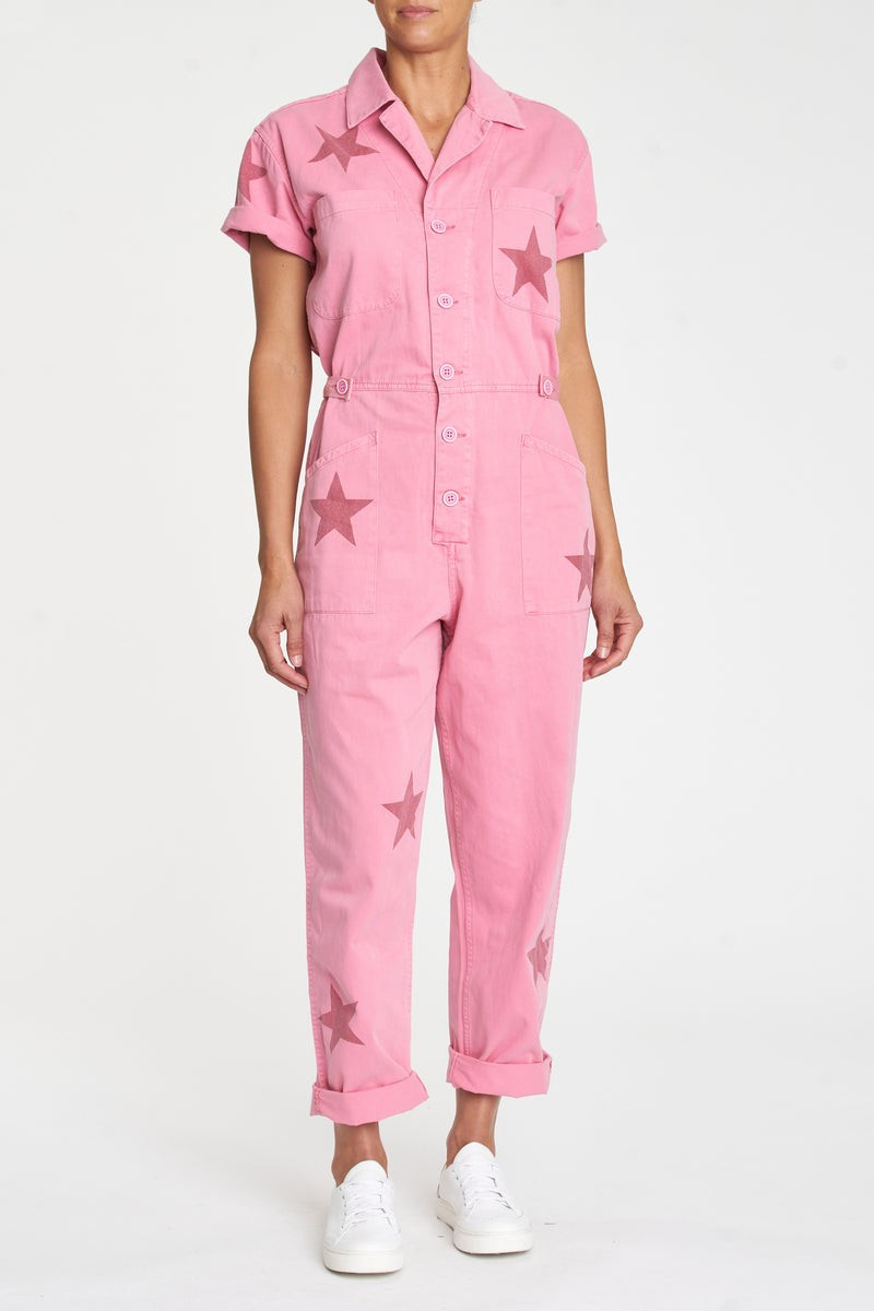 Grover Short Sleeve Field Suit - Royal Flamingo | Pistola Denim