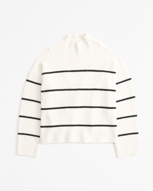 Easy Funnel Neck Sweater | Abercrombie & Fitch (US)