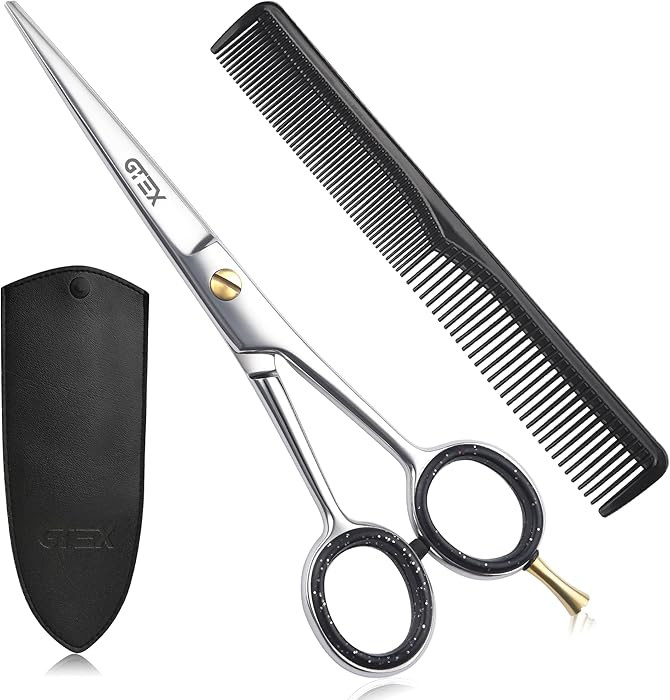 GTEX Hair Scissors, 6.5 inch Professional Hair Cutting Scissors for Women Men Adults - Barber Sci... | Amazon (US)
