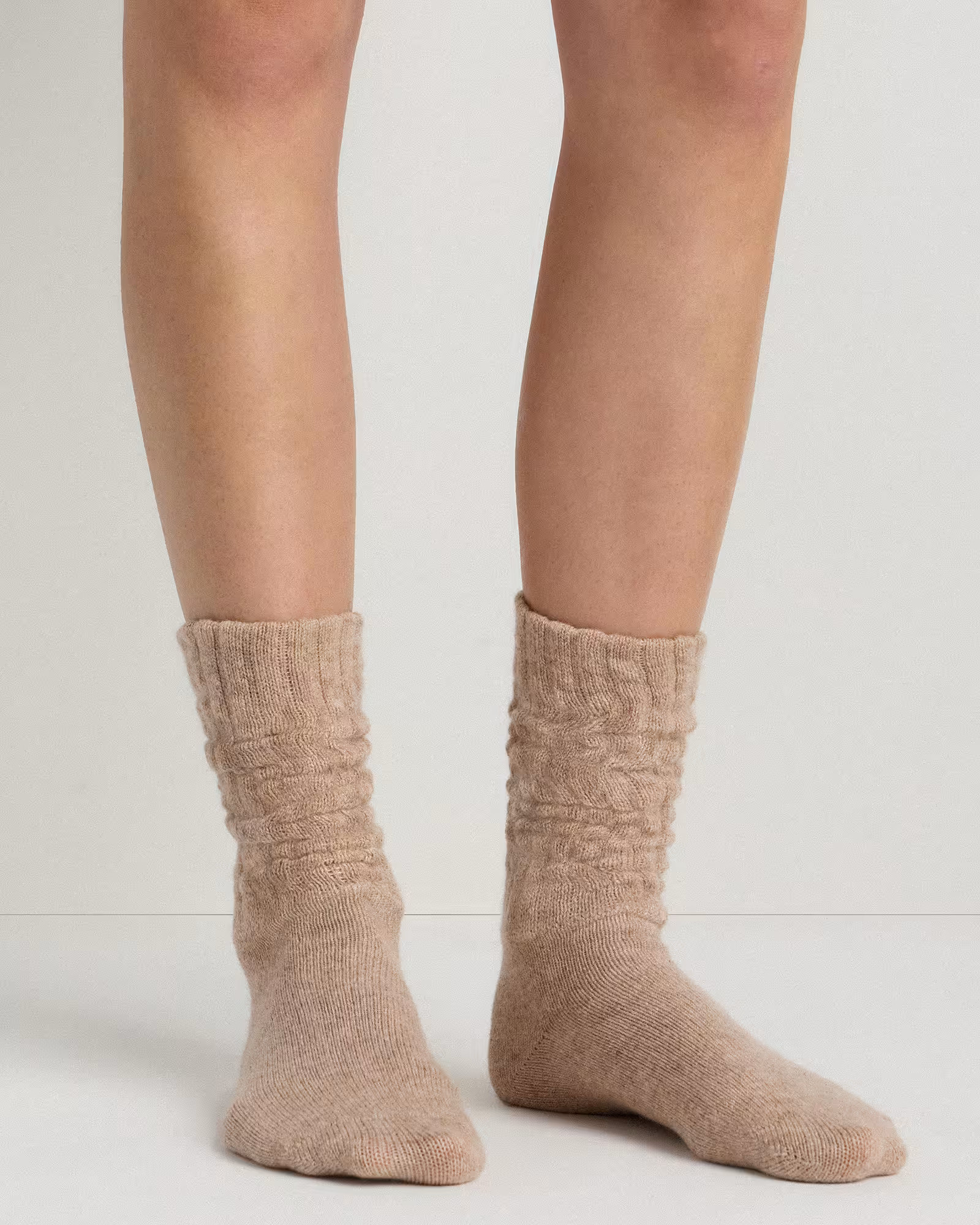 Mongolian Cashmere Slouch Sock | Quince