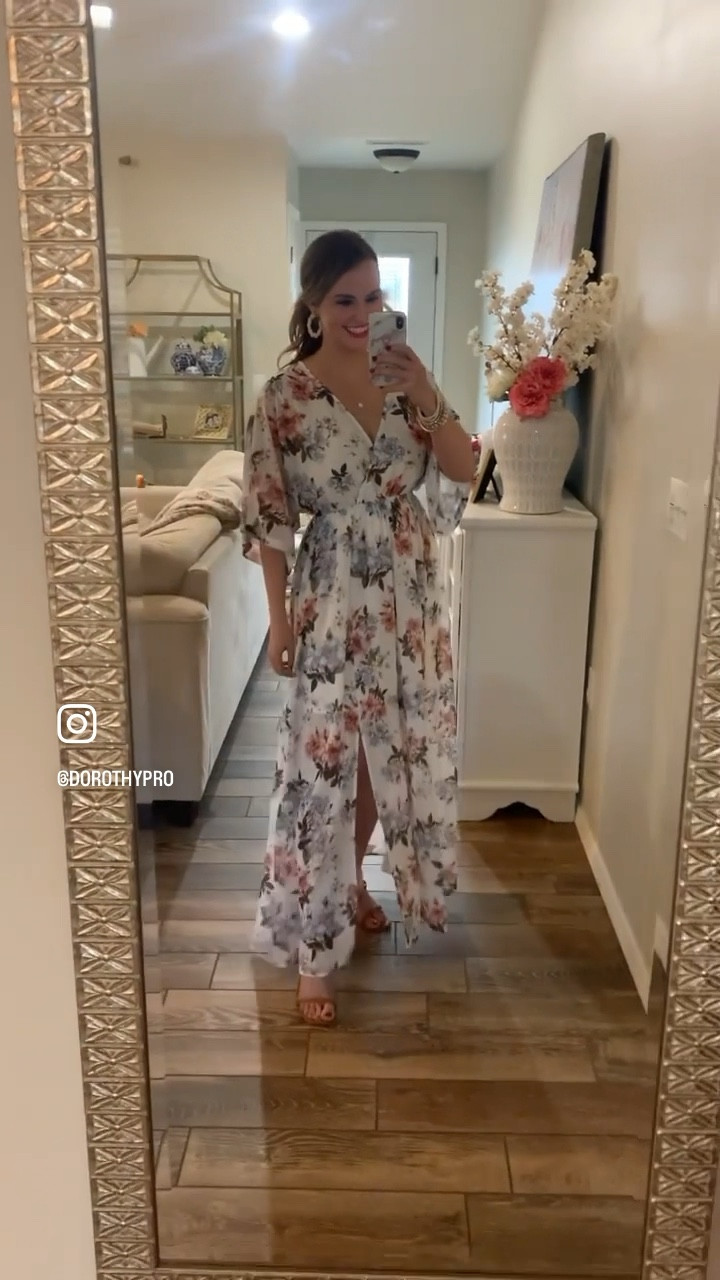 6 maxi dresses I love from Amazon! Gorgeous spring dresses perfect for weddings, baby showers, beach vacations, spring or summer weddings & special occasions!! 

#LTKsalealert #LTKSeasonal #LTKVideo