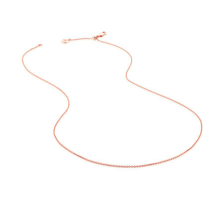 Fine Chain 17"/43cm with adjuster | Monica Vinader (Global)