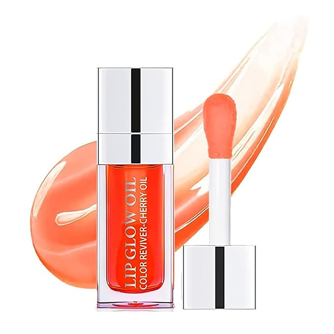 Plumping Lip Oil, Long Lasting Hydrating Lip Gloss Tinted Lip Balm Non-sticky Revitalizing, Tinti... | Amazon (US)