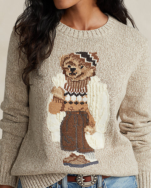 Polo Bear Cotton-Blend Jumper | Ralph Lauren (UK)