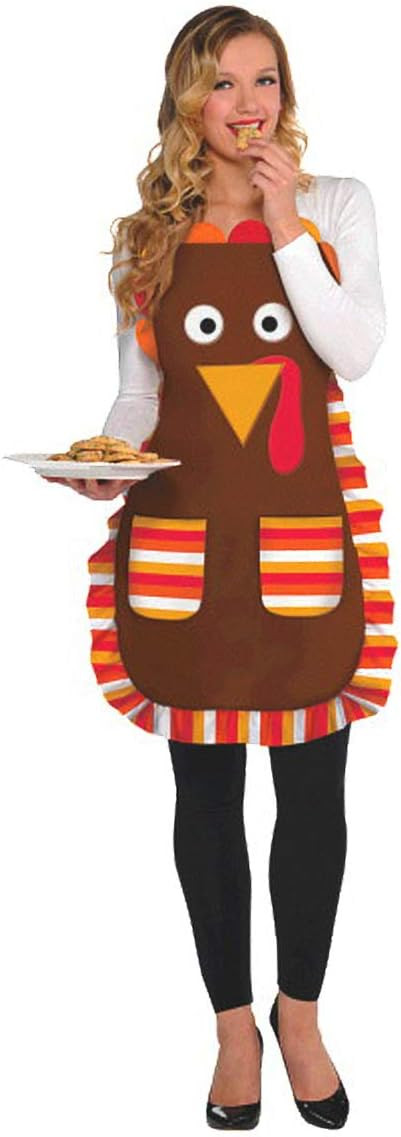 Thanksgiving Turkey Apron, Adult | 3 Ct | Amazon (US)