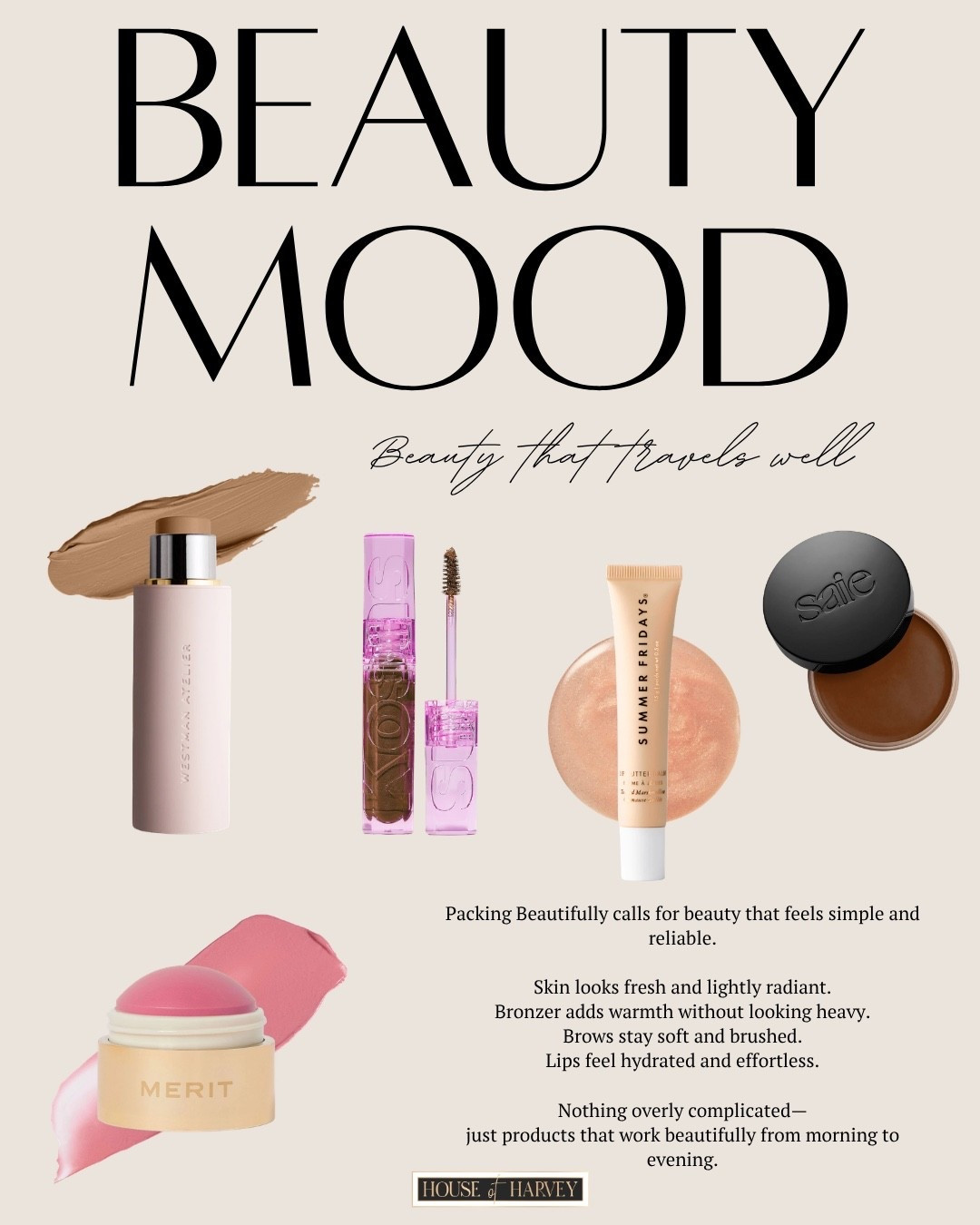 BEAUTY MOOD—beauty that travels well! I have some beauty picks that are easy to travel well and can be used for so many looks. They are perfect for a fresh look for a day of exploring! All linked ⬆️

#ltkcreator #ltkfinds #ltkwatchnow #summer #summerbeauty #makeup #beauty #sephora

#LTKgrwm #LTKootd #LTKBeauty