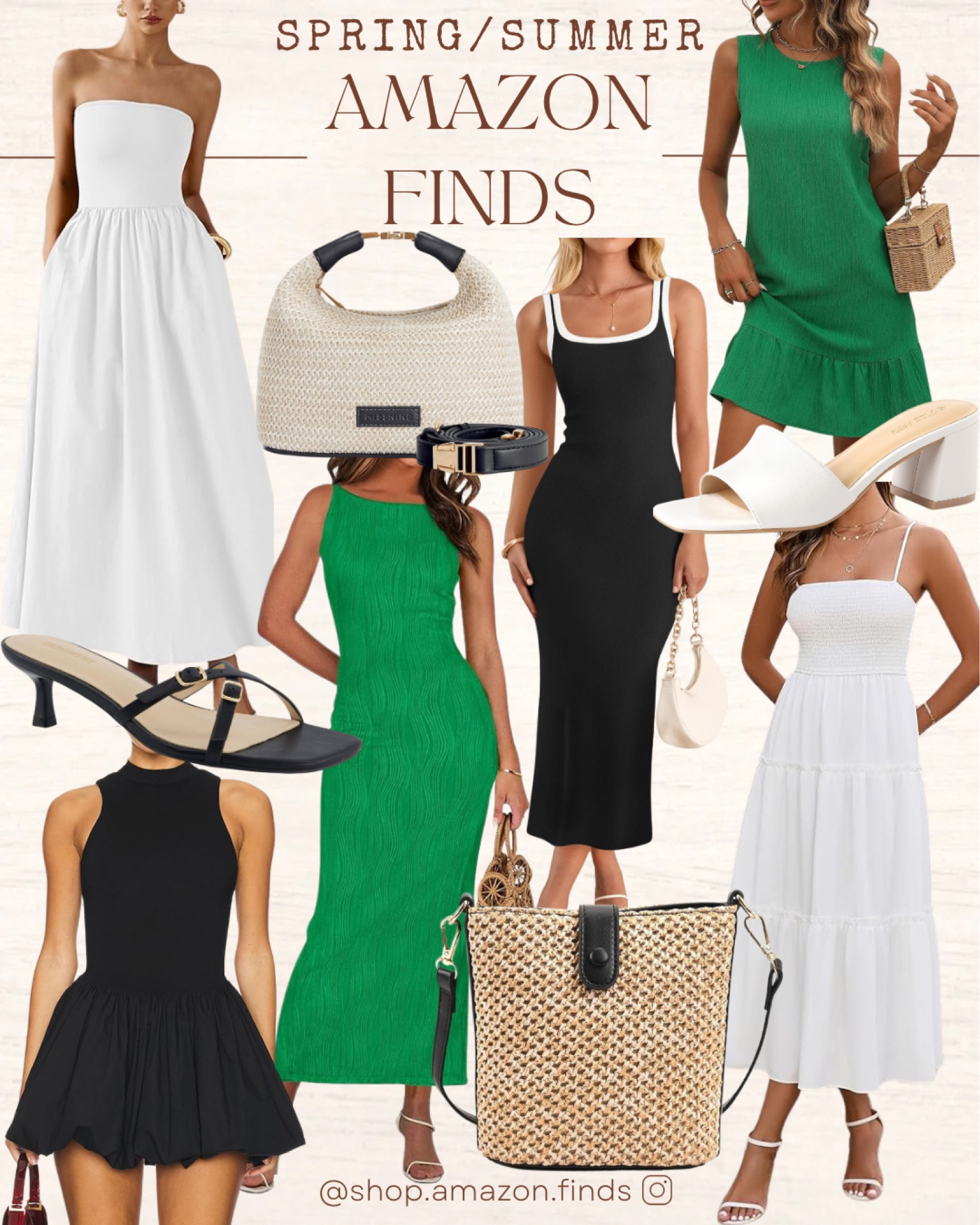 I’m here for the spring/summer fashion! Love these classic dresses and accessories from Amazon.

#LTKStyleTip #LTKItBag #LTKShoeCrush