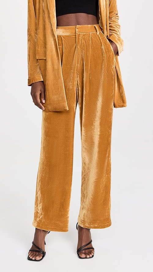 endless rose Velvet Wide Leg Pants | SHOPBOP | Shopbop