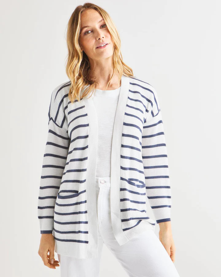 Cashblend Luna Stripe Cardigan | Splendid | Splendid