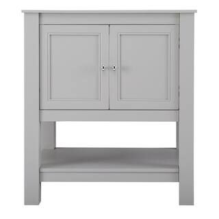 Home Decorators Collection Gazette 30 in. W Bath Vanity Cabinet Only in Grey-GAGA3022 - The Home ... | The Home Depot