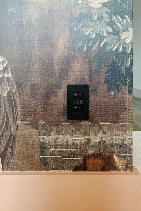 Black USB outlets we installed in baby girl’s nursery. I love these, because it goes well with her wallpaper! Also has a USB charger which comes in handy when we are in the nursery for long periods of time 

#LTKstyletip #LTKbaby