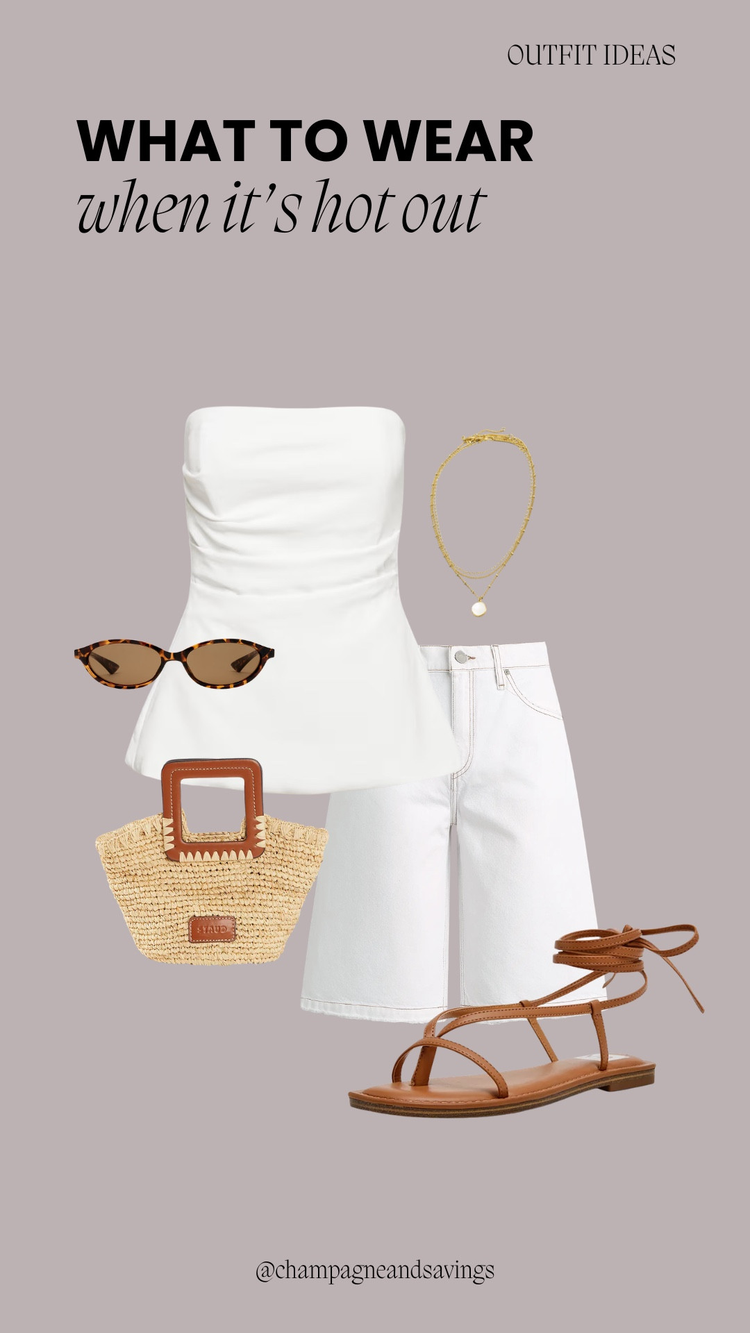 Hot weather outfit

#LTKootd