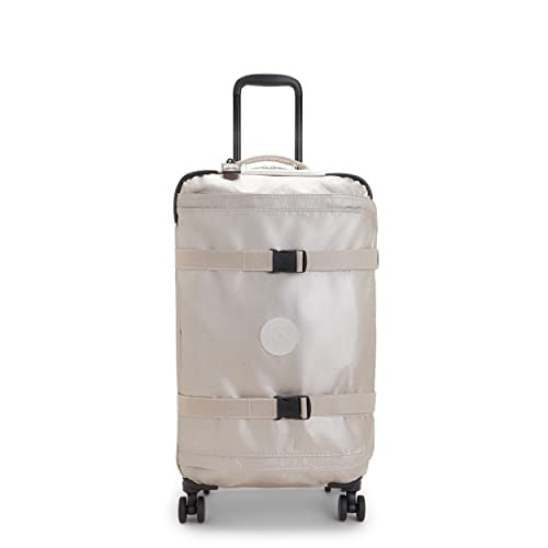 Kipling Spontaneous Medium Rolling Luggage Metallic Glow One Size | Amazon (US)
