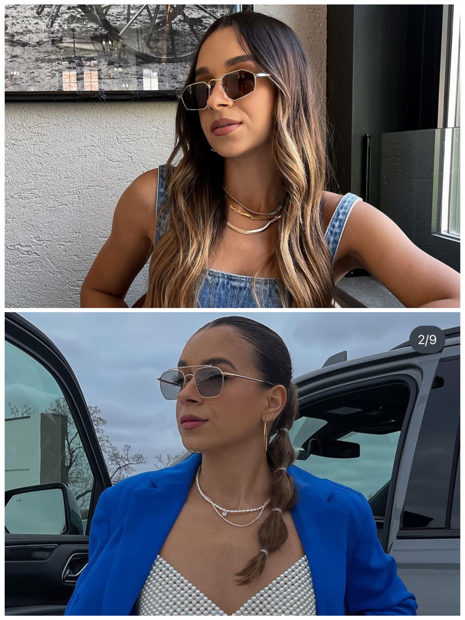 my fave sunglasses from vehla — on sale right now (buy one get one FREE) 🤍✨ 