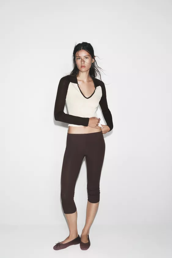 COTTON CAPRIS | Zara UK