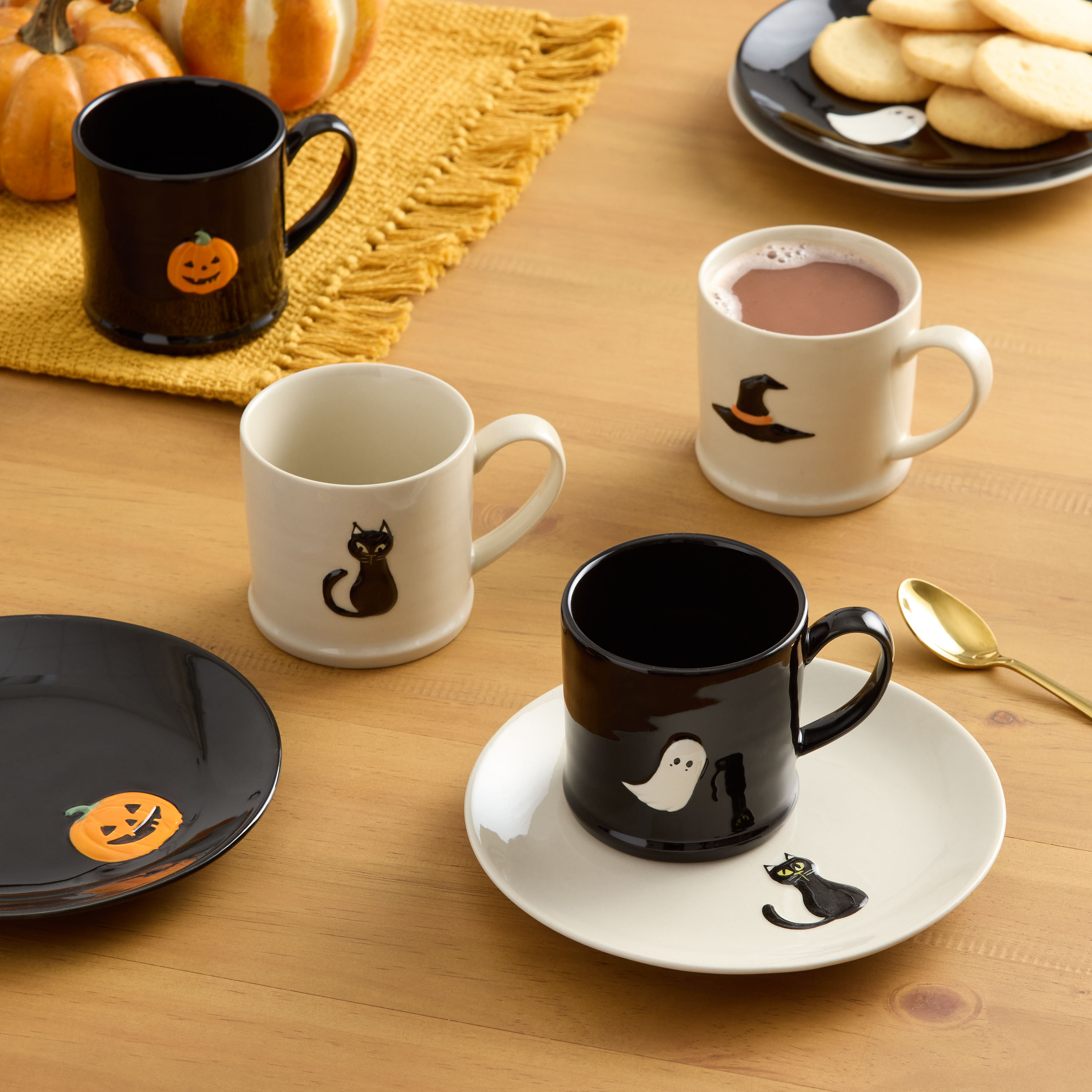 Halloween Icon Hand Painted Dishware Collection | World Market