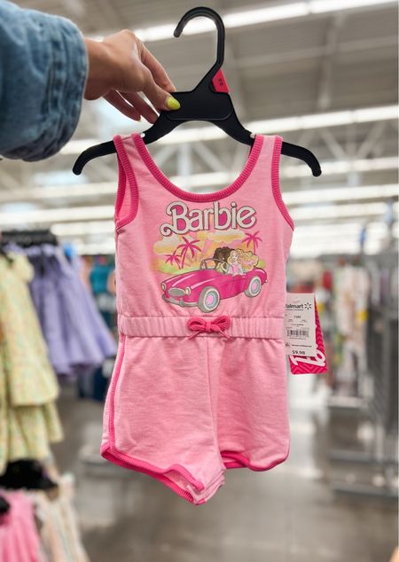 Barbie romper toddler girl clothing outfits Walmart fashion 

#LTKStyleTip #LTKKids