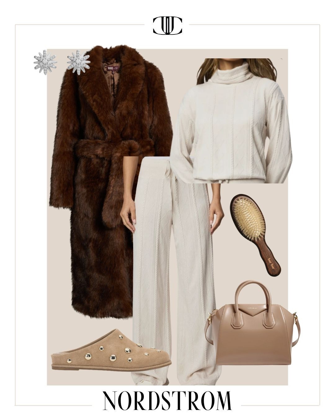 Elevated winter dressing starts here ❄️✨ This chic @Nordstrom look is all about rich textures and timeless layers — a ribbed knit dress, faux-fur vest, and classic croc clutch that take you from December dinners to winter weddings, office parties, holiday concerts, and even NYE soirées without missing a beat.

This color palette is warm, luxe, and incredibly flattering, and the styling possibilities are endless:
– Add the faux-fur vest for instant glamour
– Swap in a tailored coat for a polished work event
– Dress it up with slingbacks & gold jewelry for nighttime
– Go casual chic with tall boots for daytime outings

Perfect for holiday gatherings, winter date nights, festive girls’ dinners, and seasonal events when you want to stay cozy but look elevated. Shop everything at Nordstrom and save these pieces to build a winter wardrobe you’ll wear on repeat. 🤎✨

#NordstromPartner #WinterOutfits #HolidayStyle #DecemberOutfits #WinterWardrobe #KnitDressOutfit #FauxFurStyle #ColdWeatherFashion #ElegantWinterStyle #WhatToWearInWinter #HolidayPartyOutfit #WinterEventOutfit #ChicWinterLooks #FashionOver30 #

#LTKOver40