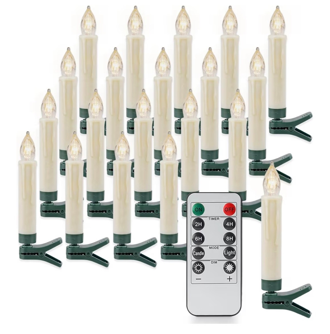 This 20 count Christmas tree candle set is a must! Classic and so beautiful! 

#LTKSeasonal #LTKHoliday #LTKFindsUnder50