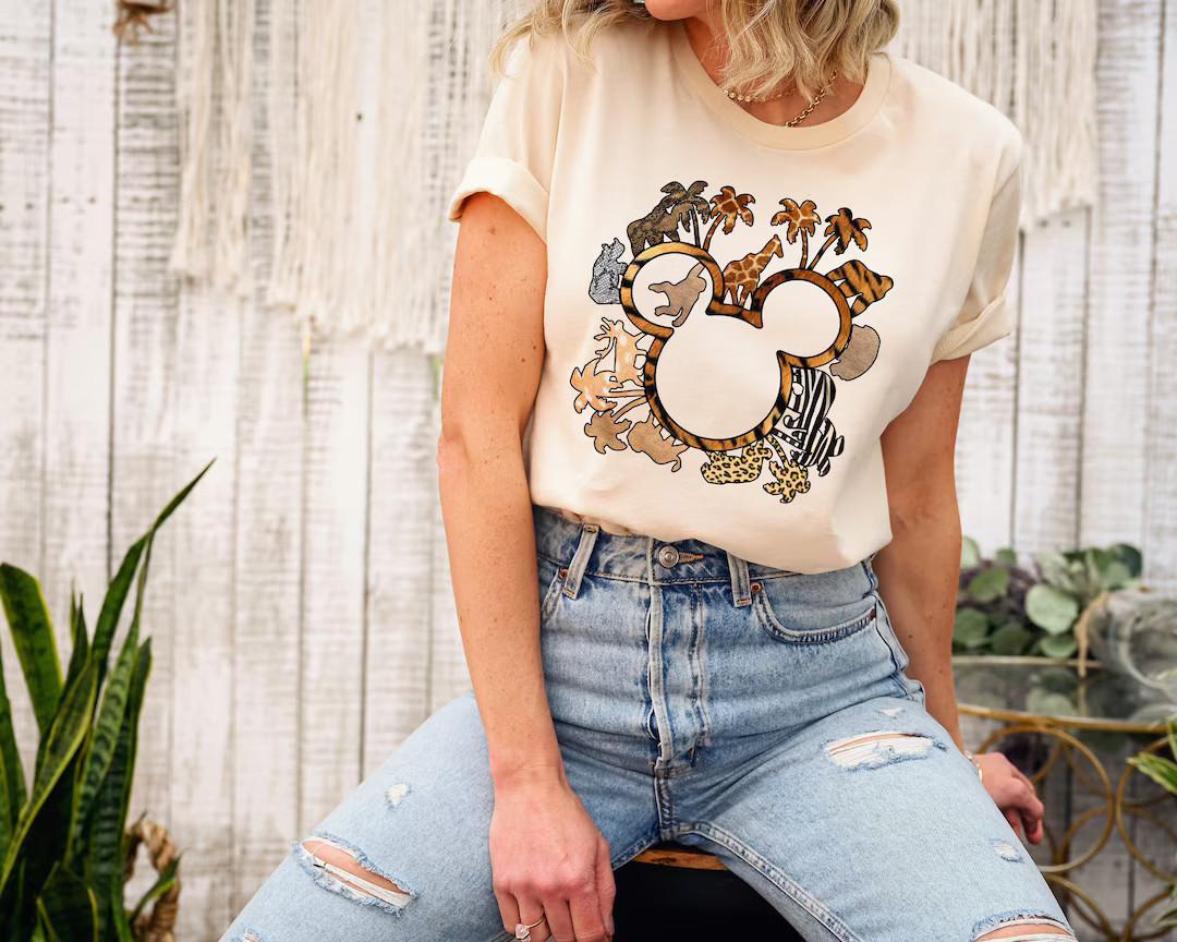 Disney Animal Kingdom Shirt, Animal Kingdom Shirt, Disney Shirt, Mouse and Friends Wild Trip Shir... | Etsy (US)