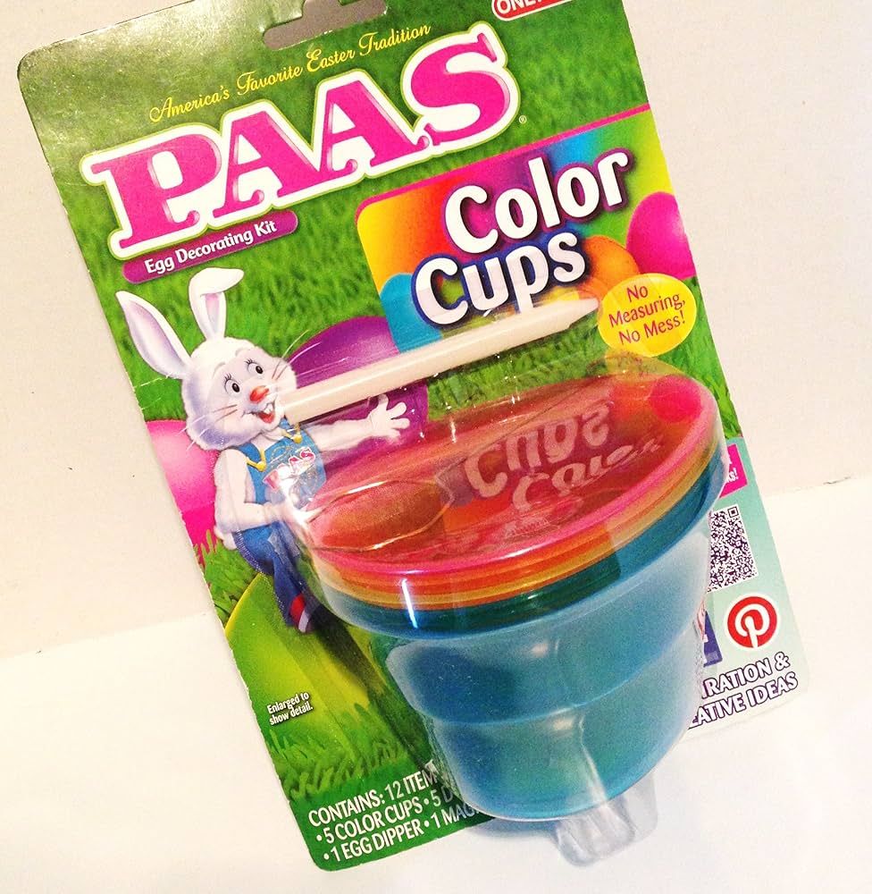 PAAS Egg Decorating Kit Color Cups | Amazon (US)