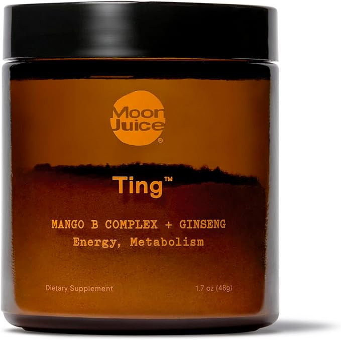 Moon Juice - Ting Mango Vitamin B Complex + Ginseng Supplement - Jar (25 Servings) - Caffeine Fre... | Amazon (US)