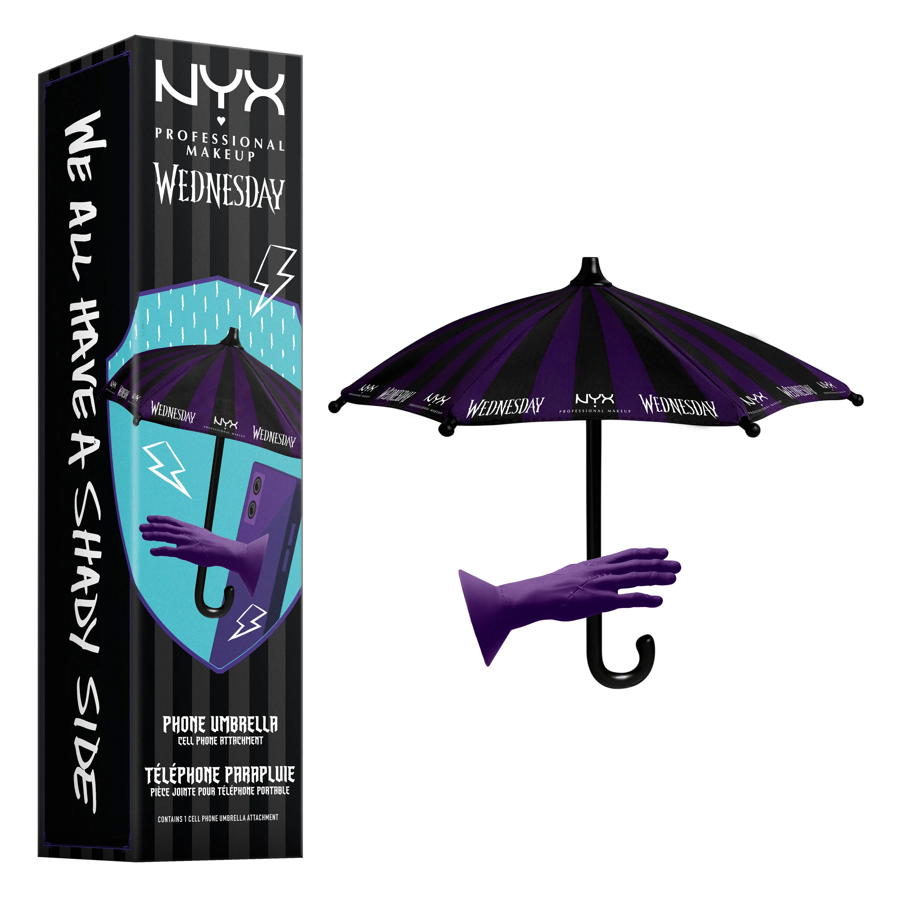 Wednesday Cell Phone Umbrella | NYX Professional Makeup | NYX Professional Makeup (US)
