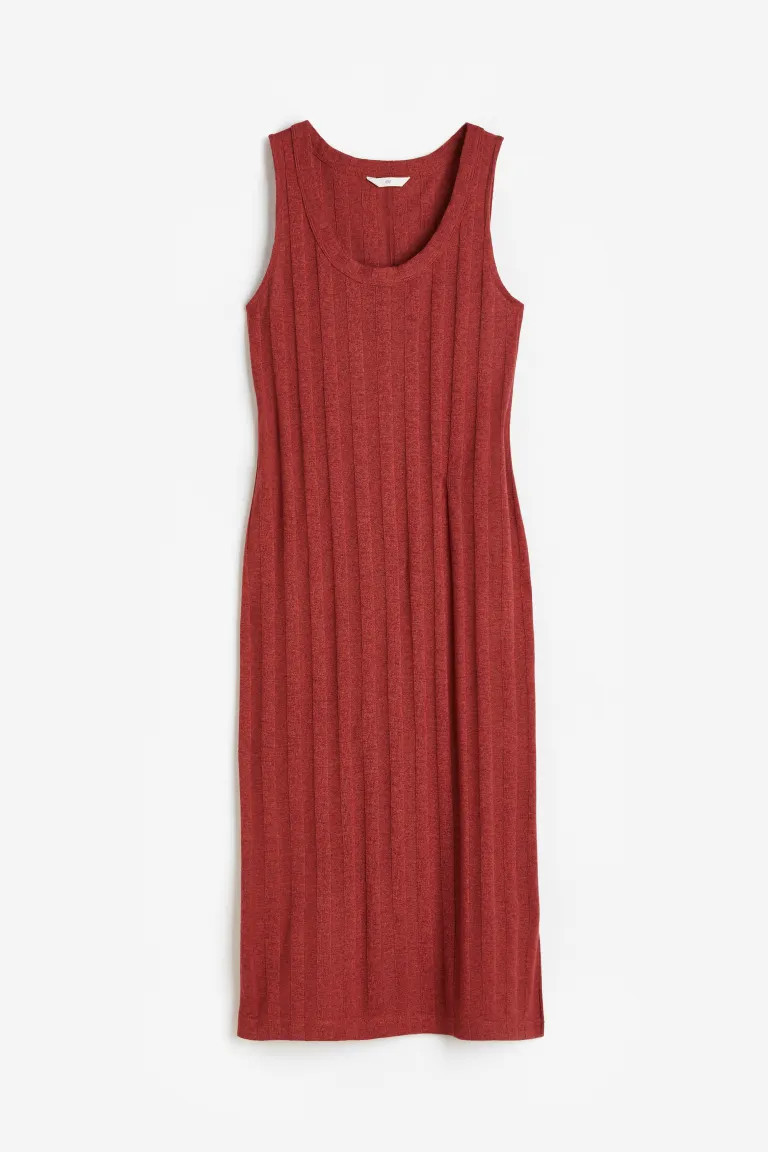 Geripptes Strickkleid | H&M (DE, AT, CH, NL, FI)