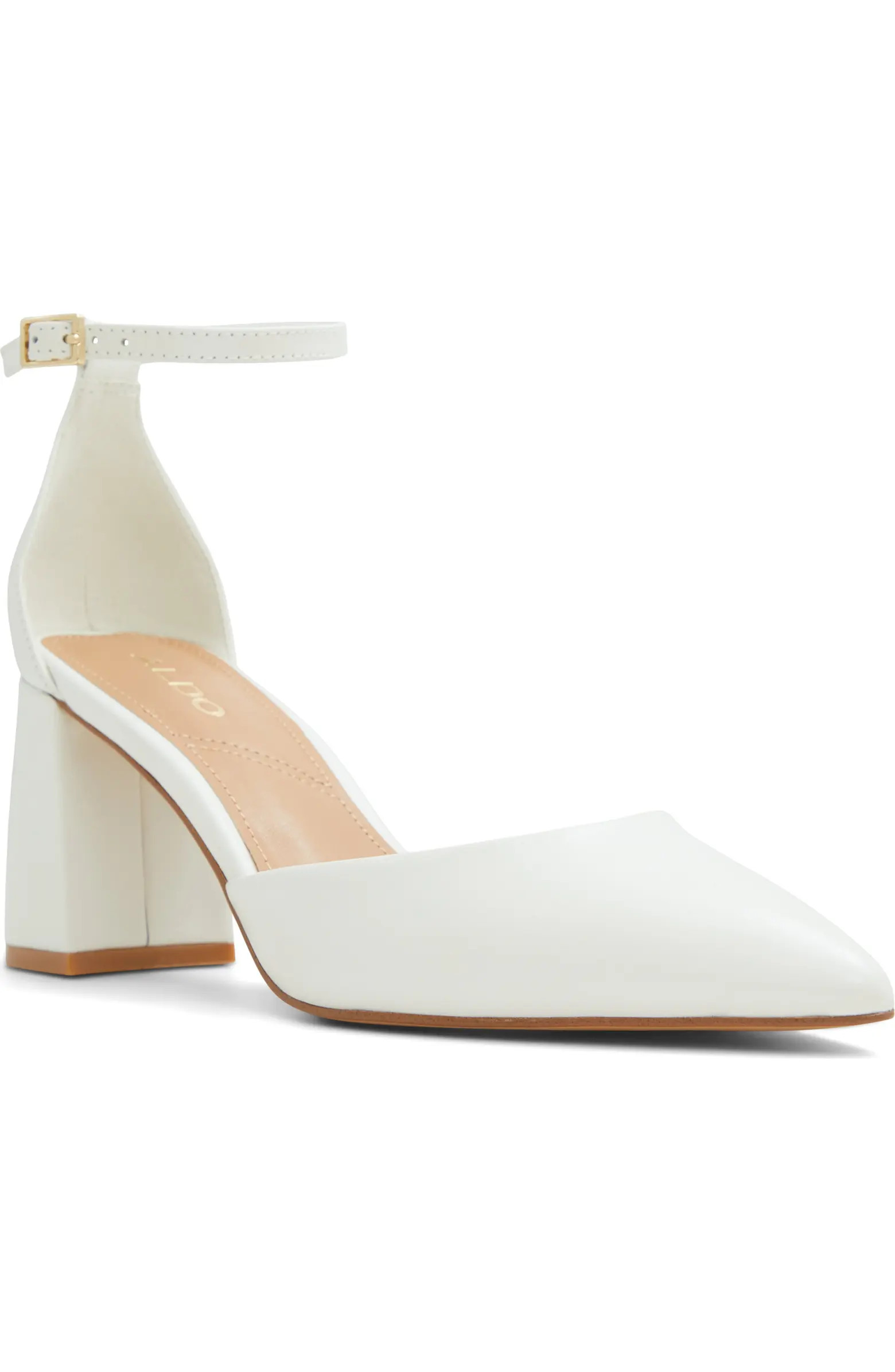 Jan Ankle Strap Pointed Toe Pump (Women) | Nordstrom