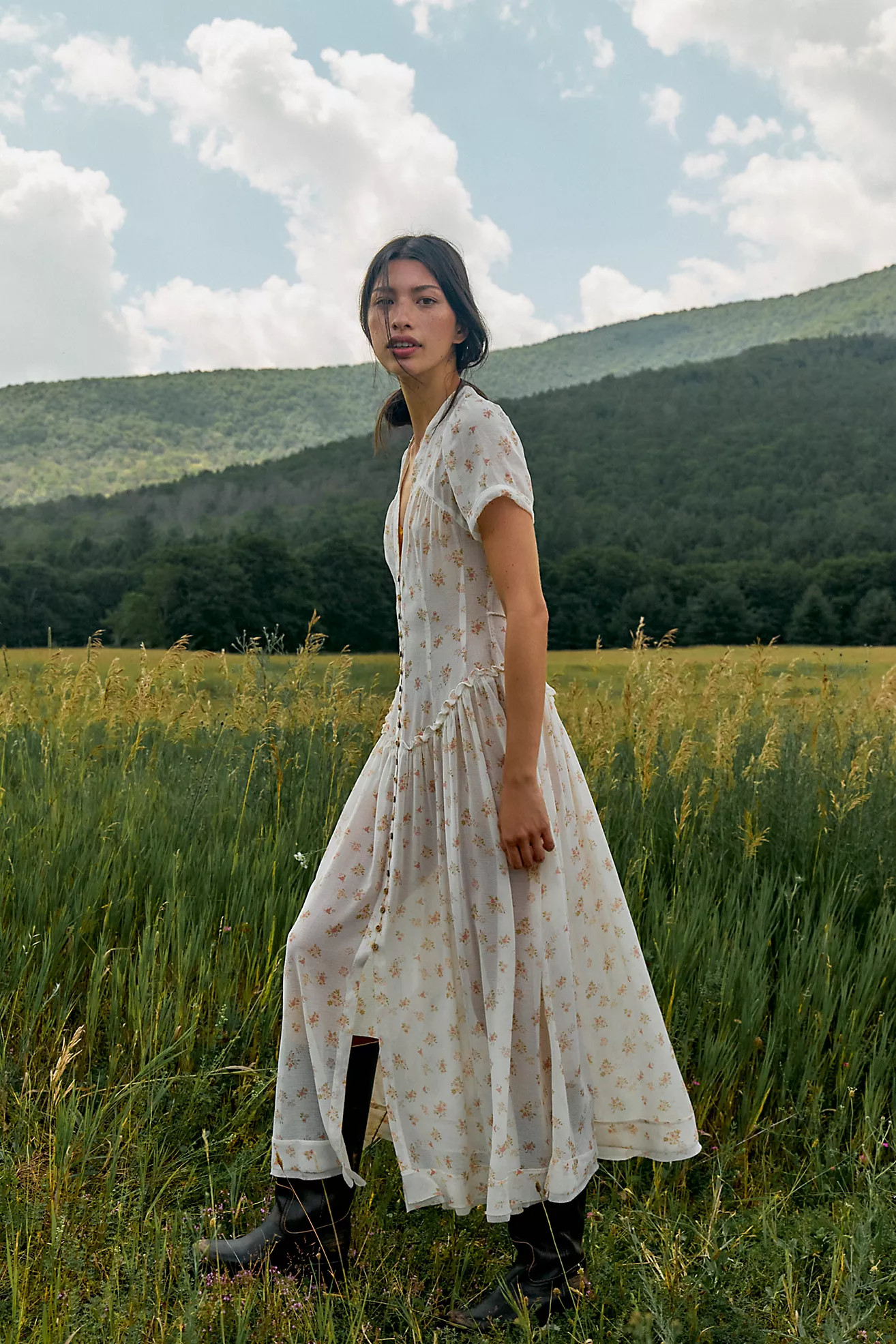 Falling Petals Maxi Dress | Free People (UK)