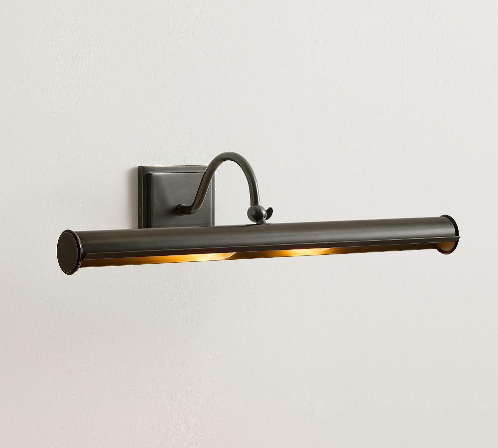 Palmer Metal Picture Light Sconce (15"-24") | Pottery Barn (US)